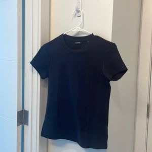 CUTS tomboy tee in black